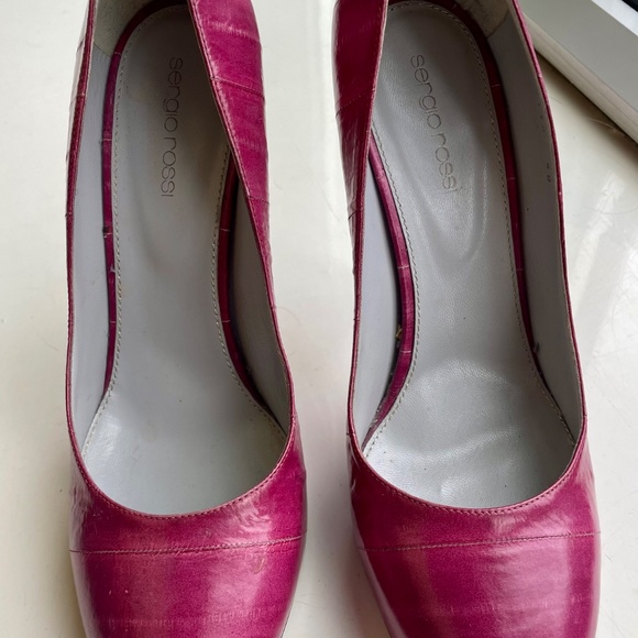 Sergio Rossi fuchsia pumps - Picture 2 of 4